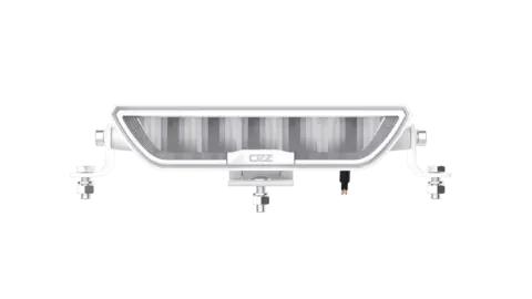OZZ XB1 P9" fjernlys LED-bar m/parklys Hvitt hus