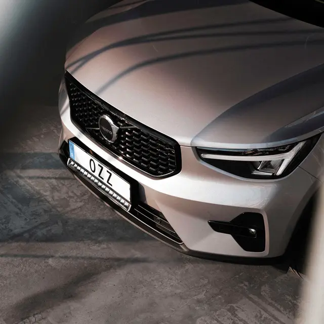 OZZ LP1 Fjernlys LED-bar m/skiltholder sort utgave 