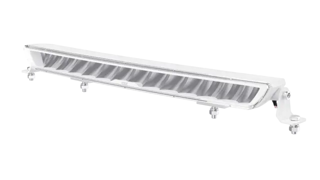 OZZ XB1 20" fjernlys LED-bar kurvet u/parklys Hvitt hus 
