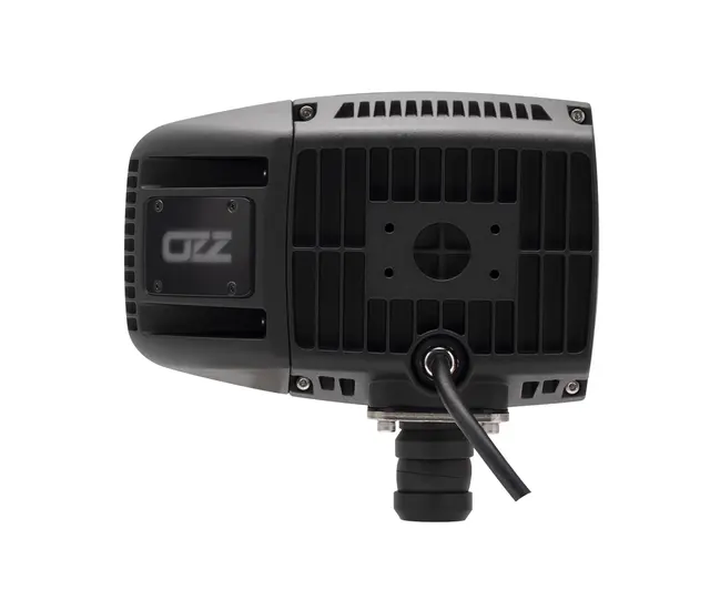 OZZ XH1 brøytelys H/V 150x150/215mm 4 LED, nærlys og fjernlys m/varme 