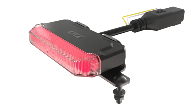 OZZ WL2 Varsellys LED m/rødt pos.lys 