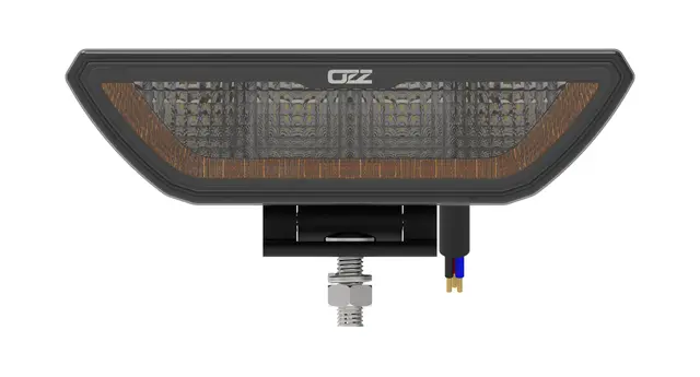 OZZ WR2 65 arbeids-/ryggelys 164mm m/pos.- og varsellys, R23(AR)/R65-godkj. 