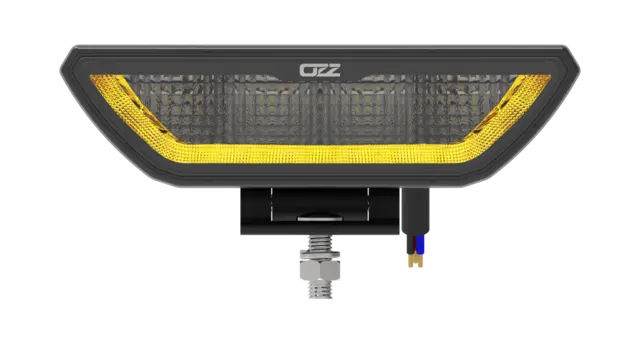 OZZ WR2 65 arbeids-/ryggelys 164mm m/pos.- og varsellys, R23(AR)/R65-godkj. 
