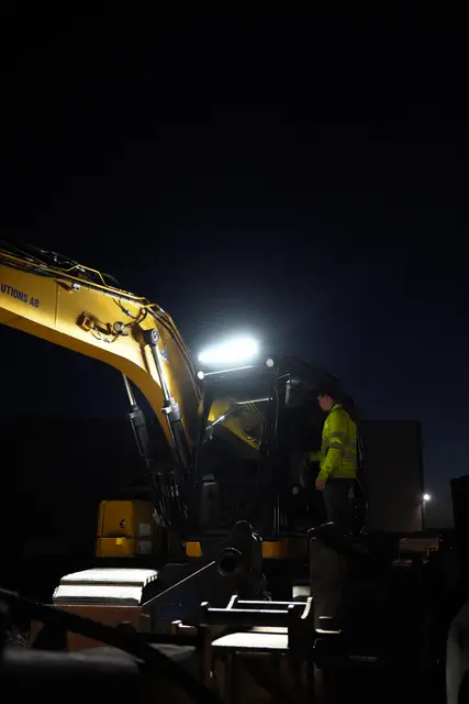 OZZ No glare 27" arbeidslys LED-bar 69cm flood, 270W, 22500lm 