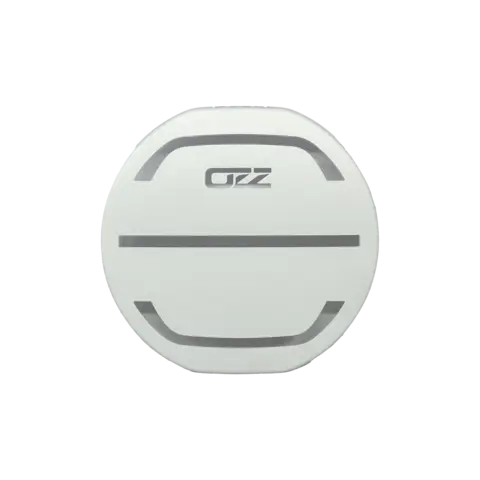 OZZ 7" Deksel rundt hvit