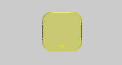 OZZ SQR 3" deksel gult for 88118/119/510
