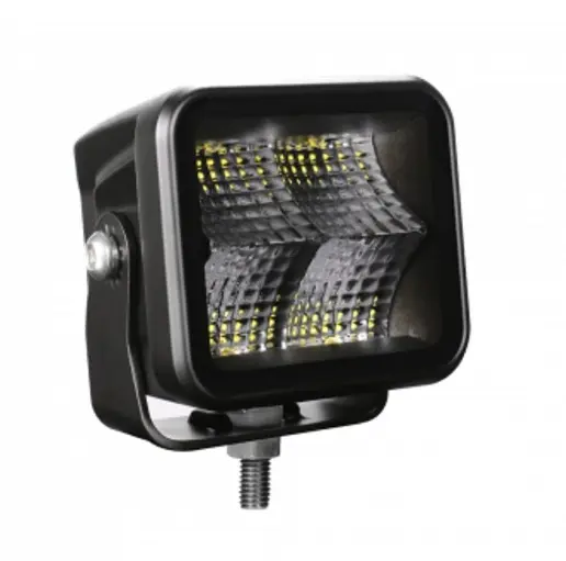 BRIODLIGHTS LED arbeidslys 4 LED med sotet glass 1920 lumen 