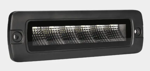 BriodLights 6 Led arbeidslys Led innfelling sotet 2880 lumen 196mm 