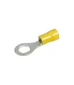 Isolert. Kabelsko 50pk, Gul 6mm Hull