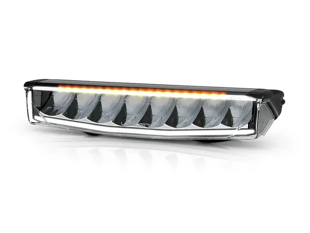 LAZER AIR-55 Fjernlys LED-bar m/parklys og varsellys, 8 LED, 411mm 