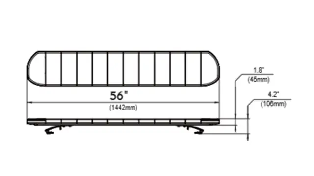 911 SIGNAL Skyline Air Varsellysbjelke 1442mm 