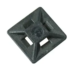 Bunteb&#229;ndfeste 3,6mm 19x19mm sort