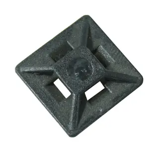 Bunteb&#229;ndfeste 3,6mm 19x19mm sort