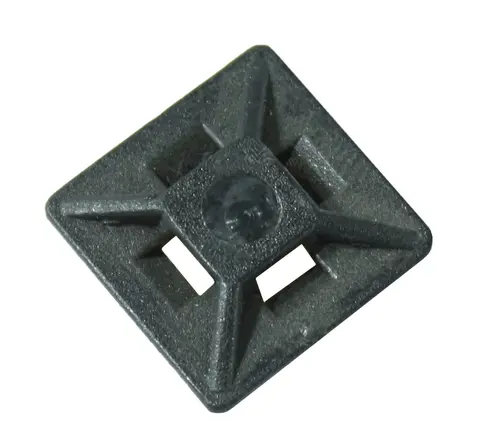 Bunteb&#229;ndfeste 3,6mm 19x19mm sort