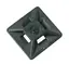 Bunteb&#229;ndfeste 3,6mm 19x19mm sort