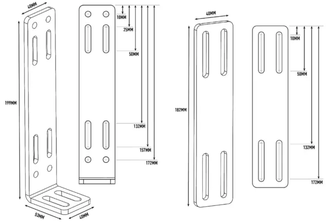 LAZER universal brakett kit Caddy | Verne