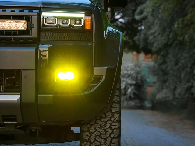 LAZER Tåkelys oppgr. f/ Toyota LC250 24- m/2x Carbon-2 Drive (gul nærlysmodus) 