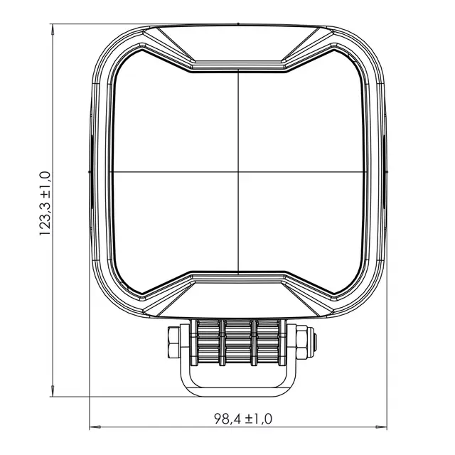 TYRI Arbeidslampe Symmetrisk 12V 