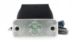 VIGNAL markeringslys hvit LED med brakett