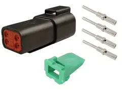 Deutsch kontakt 4-pol hunn-del sett