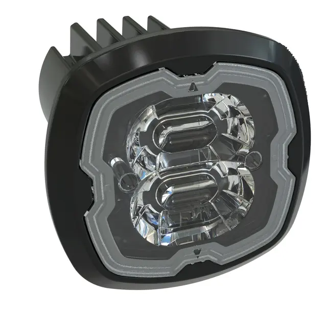 JULUEN CR6 6-LED varsellys innfellbar m/ cruise light 