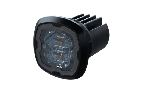 JULUEN CR6 6-LED varsellys innfellbar, sotet glass