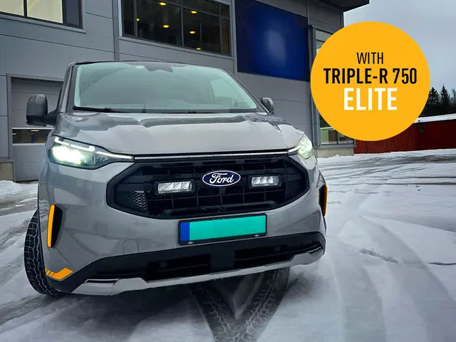 LAZER Ford Transit Custom Trail 24-> Grillkit med LAZER TR750 Elite G2 