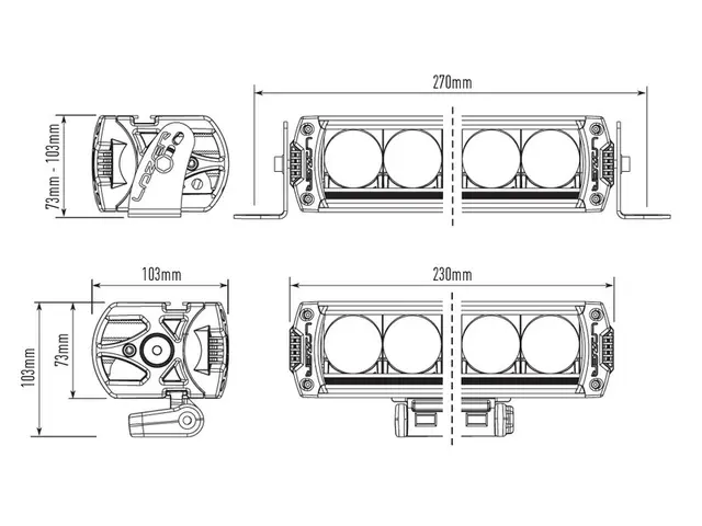 Lazer kit VW Amarok 2016+ TR750 G2 