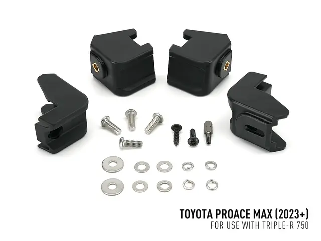 LAZER Grill-braketter f/ Toyota Proace Max 2023-> 