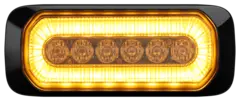 JULUEN HB6 6-LED varsellys med gult parklys
