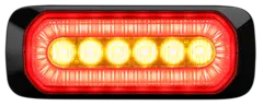 JULUEN HB6 6-LED varsellys med r&#248;dt parklys