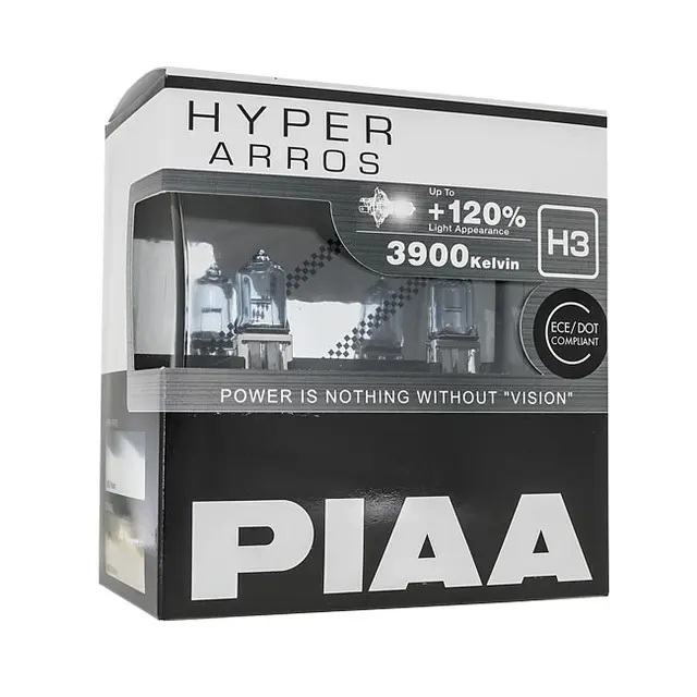 PIAA | H3 | Hyper Arros 1,2 Halogen pære 