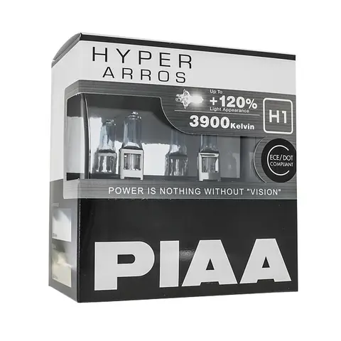 PIAA | H1 p&#230;re sett &#224; 2 stk. Hyper Arros +120%