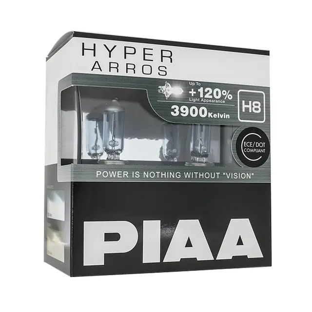 PIAA | H8 | Hyper Arros 1,2 Halogen pære 