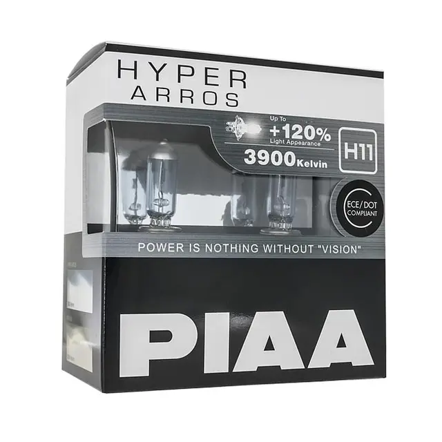 PIAA | H11 | Hyper Arros 1,2 Halogen pærer 