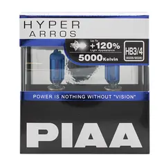 PIAA | HB3/HB4 | Hyper Arros 5000K Halogen p&#230;re