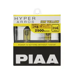 PIAA | H4 | Hyper Arros Yellow 2500K Halogen p&#230;re