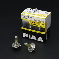 PIAA | H7 | Hyper Arros Yellow 2500K Halogen p&#230;re