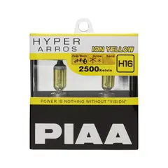 PIAA | H16 | Hyper Arros Yellow 2500K Halogen p&#230;re