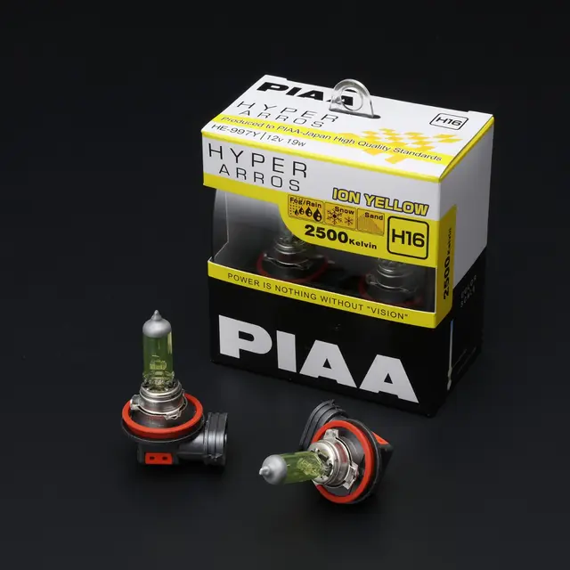 PIAA | H16 | Hyper Arros Yellow 2500K Halogen pære 