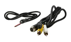 Kabel overgang 4-pin  til phono kontakt