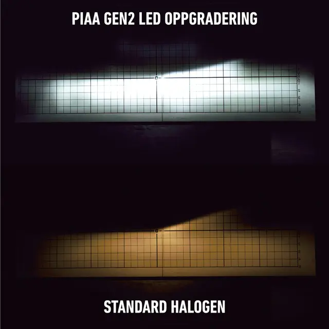 PIAA | H8/H9/H11/H16 | Gen2 LED Oppgradering til MC 