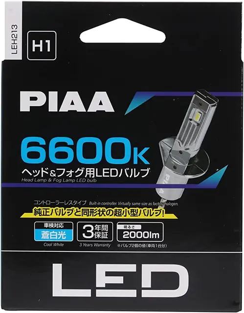 PIAA | H1 | LED ombygnings Kit m/ integrert CanBus motstand 6600K (12v) 