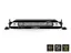 LAZER LED-bar Elite+ 232mm, 6 LED fjernlys m/hvit og gult lys