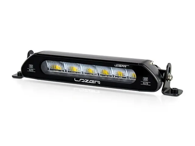 LAZER LINEAR6 ELITE YELLOW LED-bar 232mm gult lys, ikke E-merket 