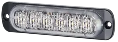 JULUEN ST6 6-LED varsellys flat klart glass