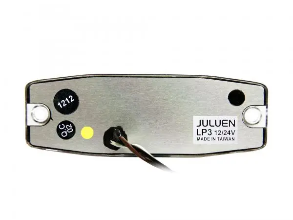 JULUEN LP3 3-LED varsellys 6,6 mm tykk 