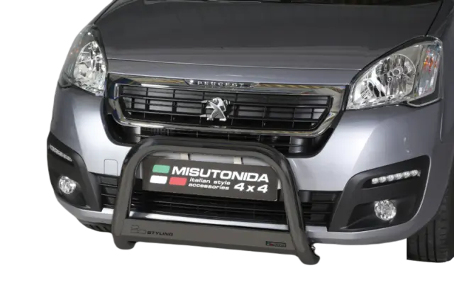 MISUTONIDA Frontbøyle Peugeot Partner 16- medium Ø63 sort 