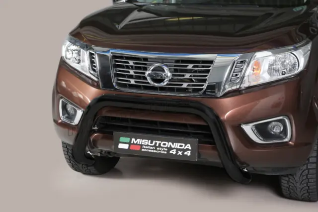 MISUTONIDA Frontbøyle Nissan Navara NP300 16- Super Bar Ø76 sort 