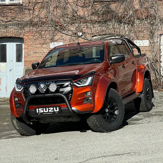 MISUTONIDA Frontbøyle Isuzu D-max 20- Super Bar Ø76 sort 